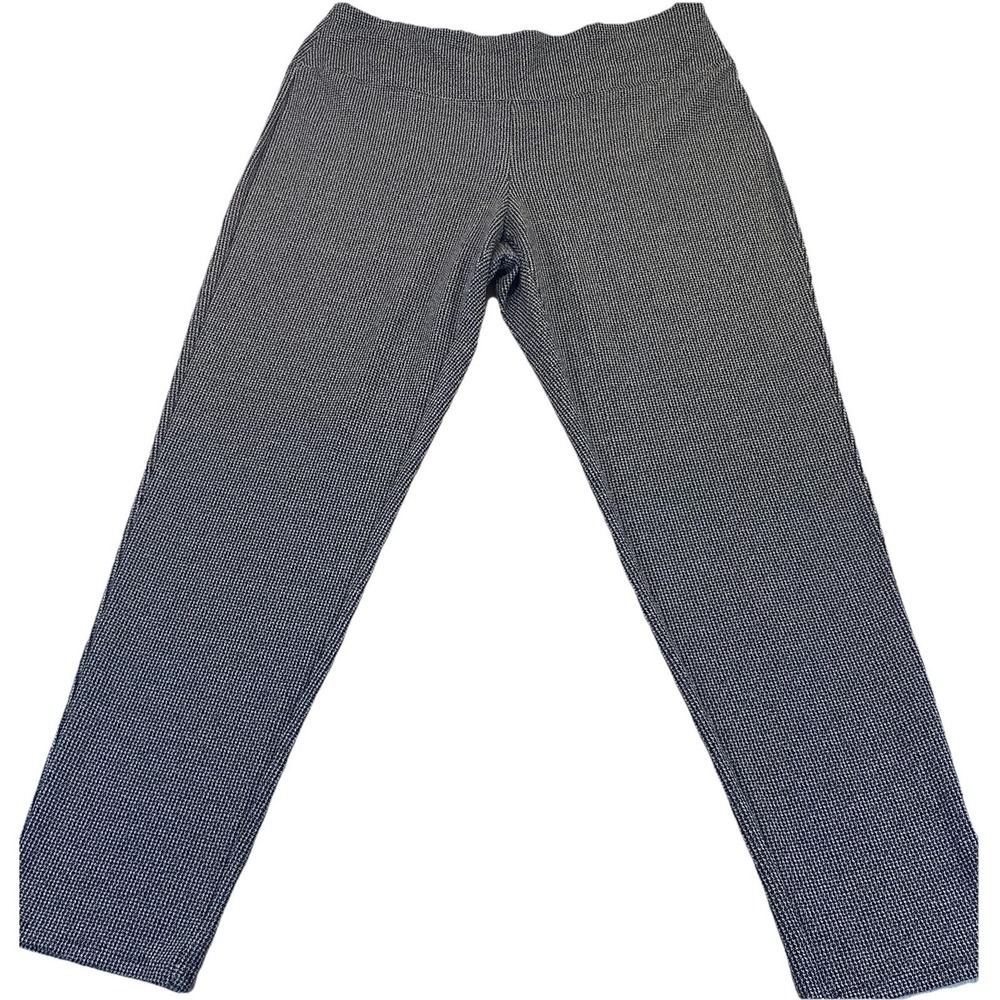 J Jill Wearever  Pants M Houndstooth Smooth Fit‎ Slim Leg Officecore Essential